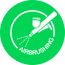 Green "airbrushing" icon