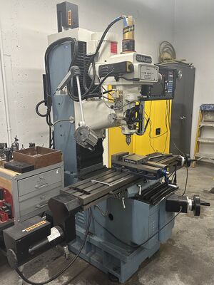 A photo of the TRAK DPM2 mill in the Instrument Shop.